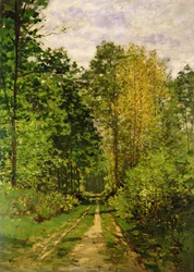 Leśna ścieżka, 1865